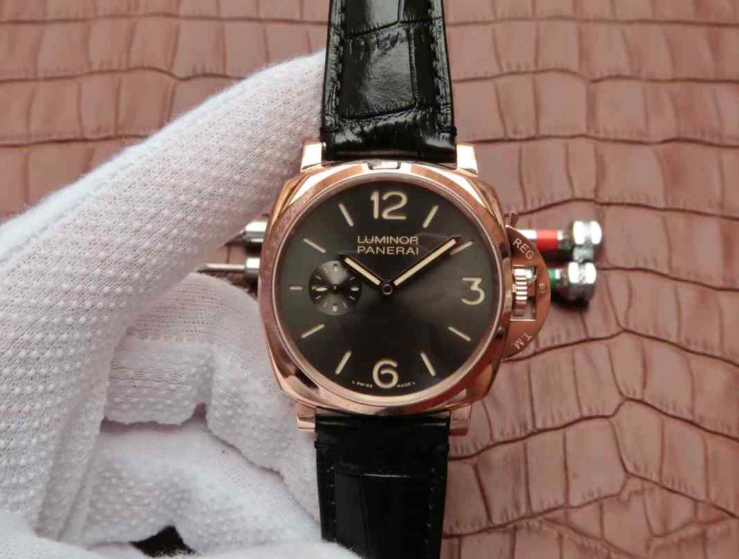 XF沛纳海PAM677_霍建华明星同款沛纳海仿表_玫瑰金