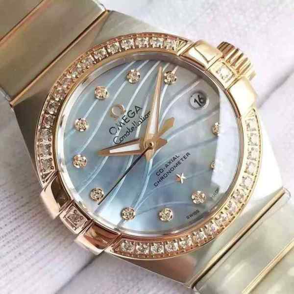 3s欧米茄星座轻羽女表-细节图3