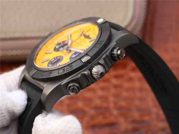 gf百年灵计时黑钢-细节图5