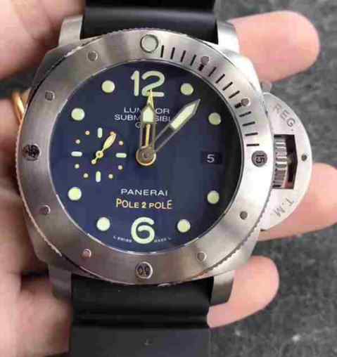 XF厂沛纳海671青铜_复刻_47mm×17.5mm_钛合金后盖表扣