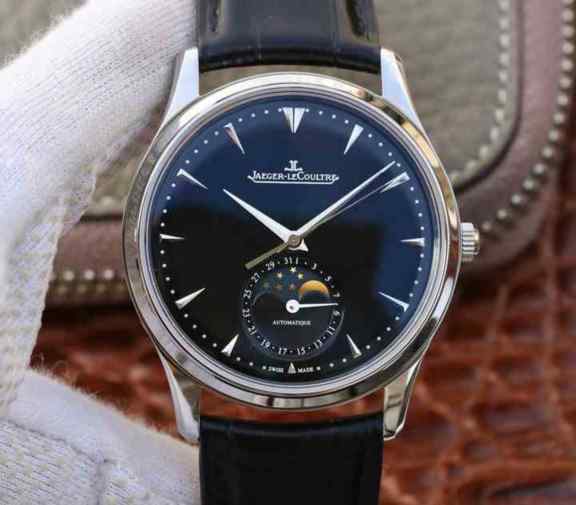 积家月相大师复刻黑表盘对版-细节图1