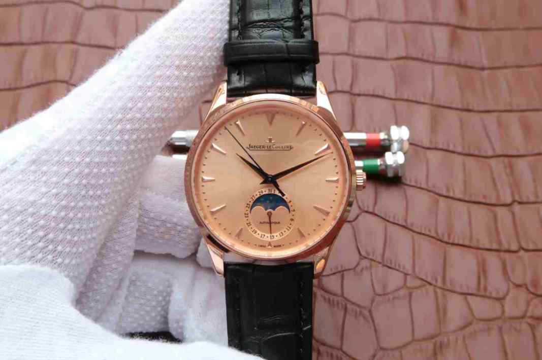 VF厂积家超薄大师玫瑰金_原版Cal．925全自动机芯_直径39毫米