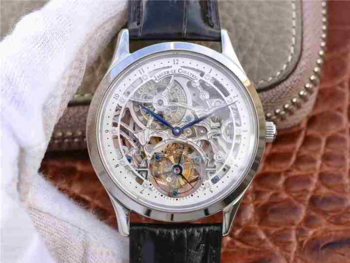 积家立体陀飞轮高仿_LH积家陀飞轮复刻_搭载真飞轮机芯_双面蓝宝石玻璃_42mm