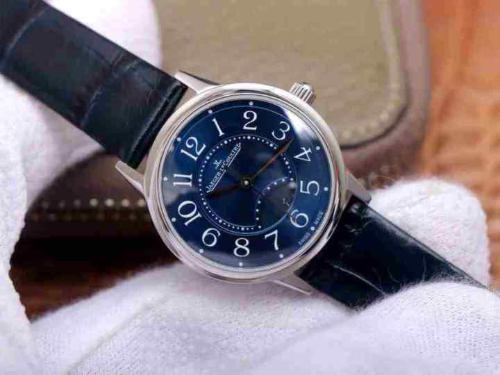 复刻积家约会系列蓝盘女表-细节图2