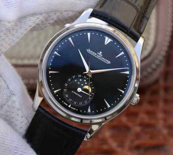 积家月相大师复刻黑表盘对版-细节图3