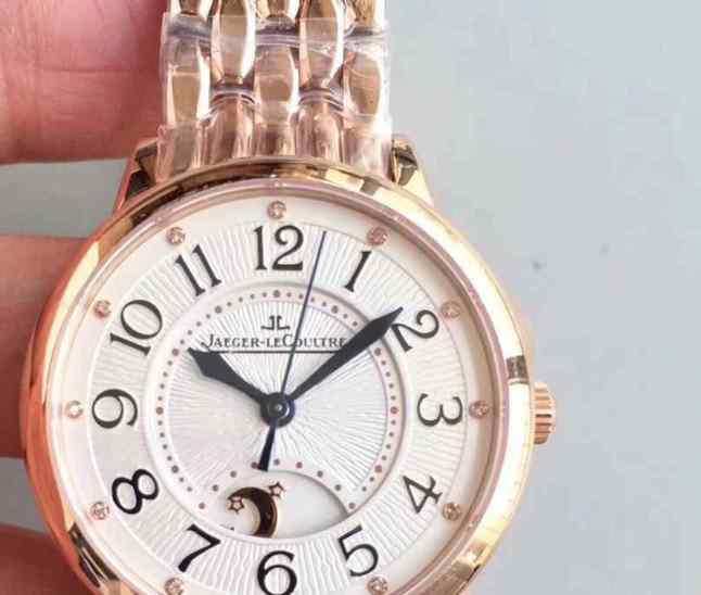 积家约会系列高仿_18K玫瑰金男女机械表_直径40mm_原装cal.898A自动上链机芯