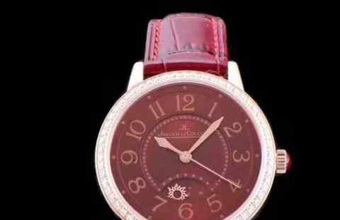 积家TW厂出品约会系列女表_高仿积家女表_大红色_升级版_自动上链机芯