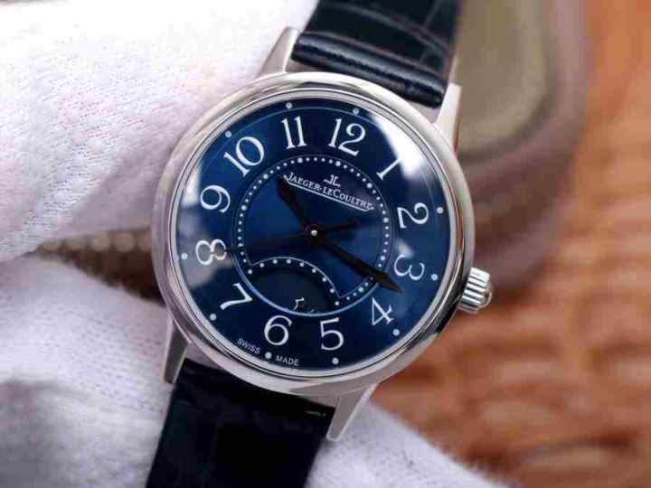 复刻积家约会系列蓝盘女表-细节图3