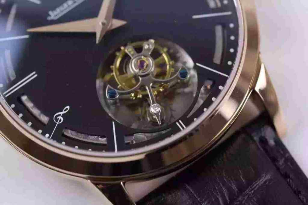 积家球形陀飞轮复刻_手动真托飞轮_双面蓝宝石_直径41mm_TF积家大师真飞轮系列