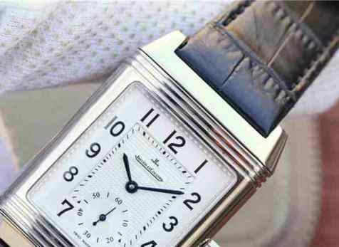 一比一高仿积家_高仿复刻积家翻转系列白色表盘_男士多功能机械表