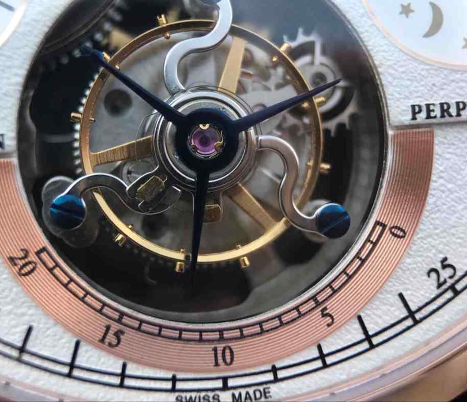 高仿积家陀飞轮男表-细节图3