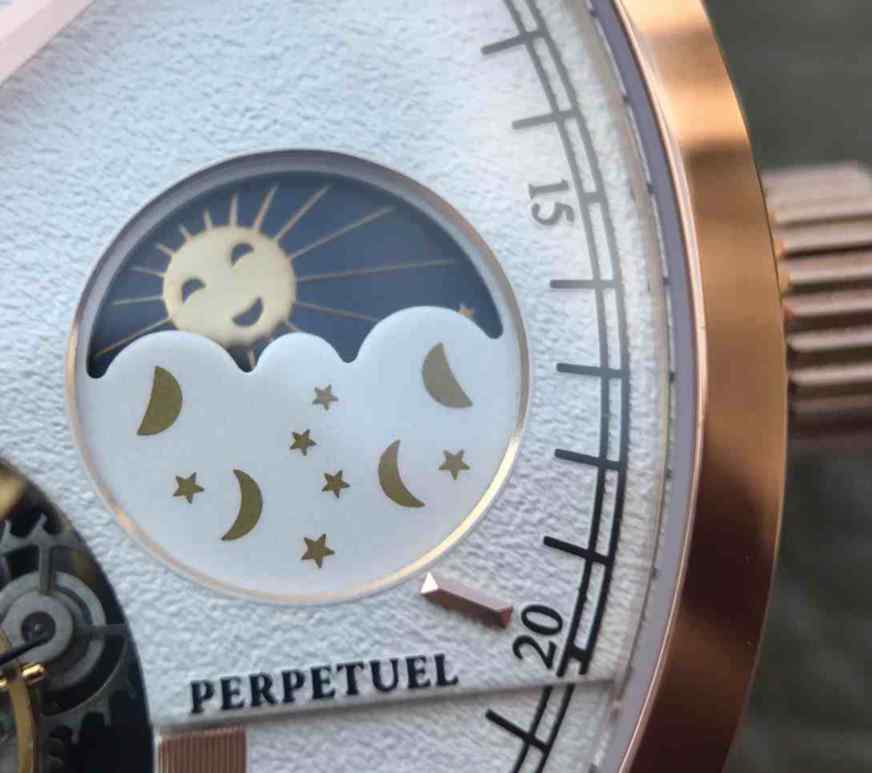 高仿积家陀飞轮男表-细节图4