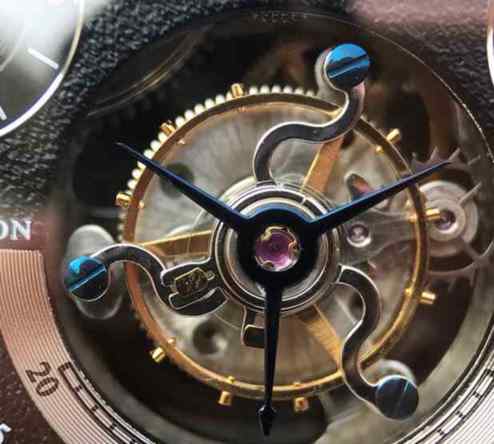 高仿真积家陀飞轮机械表-细节图5