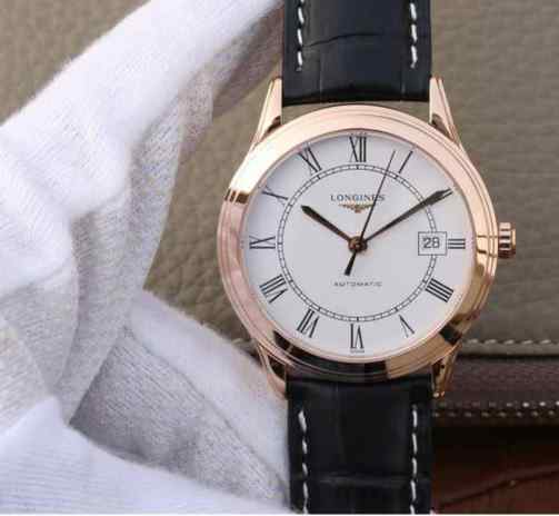 高仿浪琴军旗系列男表价格_tw厂浪琴手表L4.774.8.21.2_316精钢表壳_36.5mm