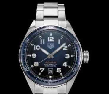 豪雅复刻表_推荐kor厂手表泰格豪雅TAG_42MM_防水性能达100米_蓝宝石水晶玻璃