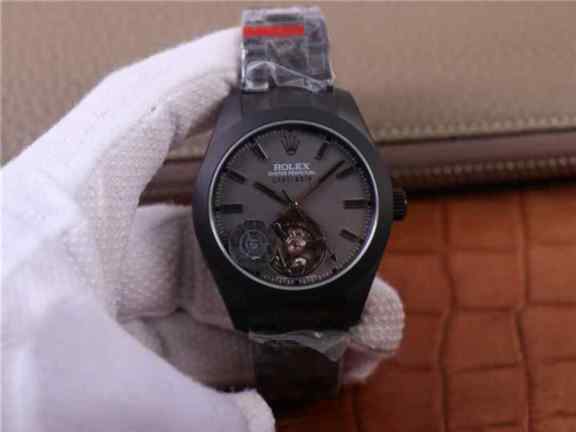 jb厂劳力士陀飞轮手表_蚝式陀飞轮_精钢表壳_3131自动机械机芯