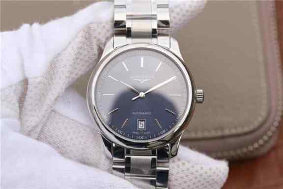 浪琴名匠复刻6点位日历MK厂蓝面_L2.793.4.92.0_直径38.5mmX9.5mm