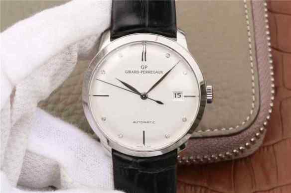 芝柏复刻_玫瑰金_41MM_改GP3300自动机械机芯_FK厂芝柏1966系列49525腕表