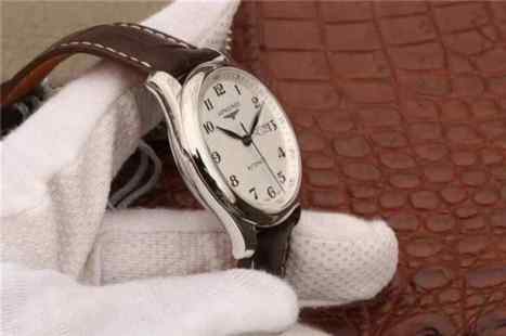 LG厂手表浪琴名匠系列L2.755.4.77.3星期日历双历男表-细节图8