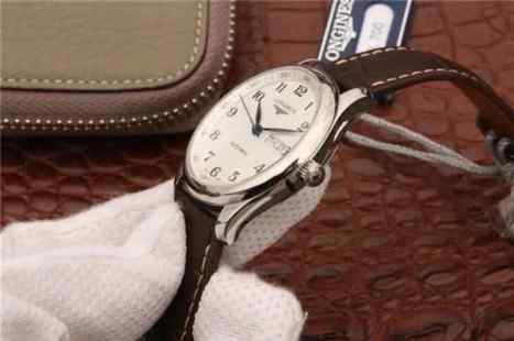 LG厂手表浪琴名匠系列L2.755.4.77.3星期日历双历男表-细节图9