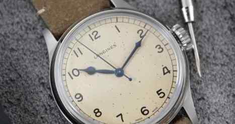 浪琴复刻复古手表-细节图2