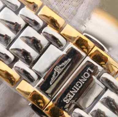 TW厂浪琴瑰丽系列L4.921.2.12.7机械黄金版男复刻表-细节图8