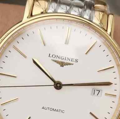 TW厂浪琴瑰丽系列L4.921.2.12.7机械黄金版男复刻表-细节图9