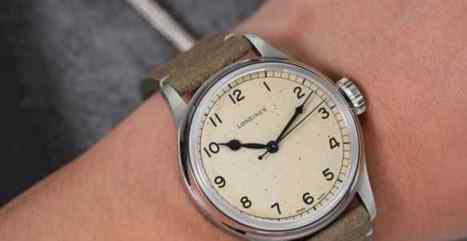 浪琴复刻复古手表-细节图8