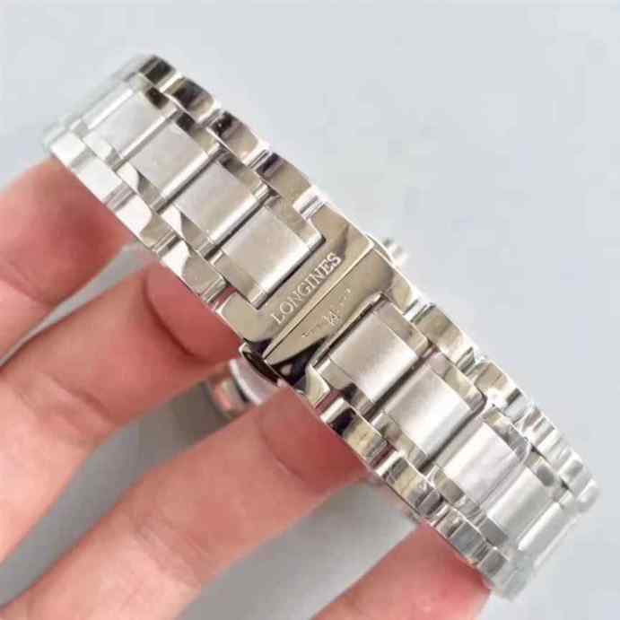 EF厂浪琴名匠L2.708.4.78.3系列黑面男士机械手表-细节图8