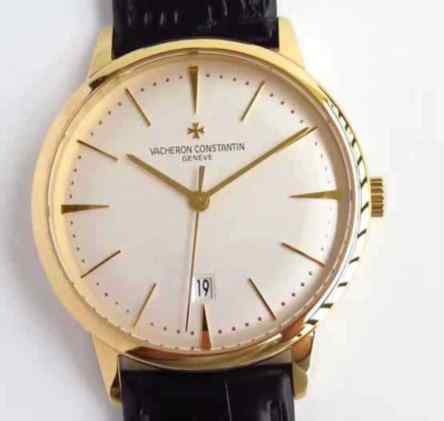 复刻江诗丹顿超薄系列机械表_MKS厂江诗丹顿传承系列_尺寸40mmX9mm_自产2450机芯