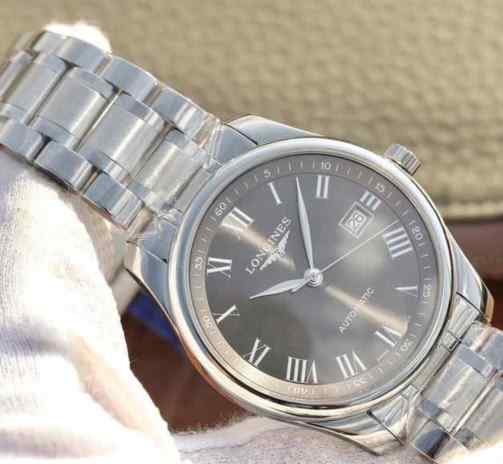 V9厂手表浪琴名匠系列L2.793.4.78.6三针日历款-细节图1