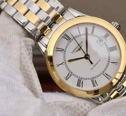 浪琴军旗高仿表L4.874.3.21.7_YC高仿浪琴军旗系列男表_2892改L619/888全自动超薄机械