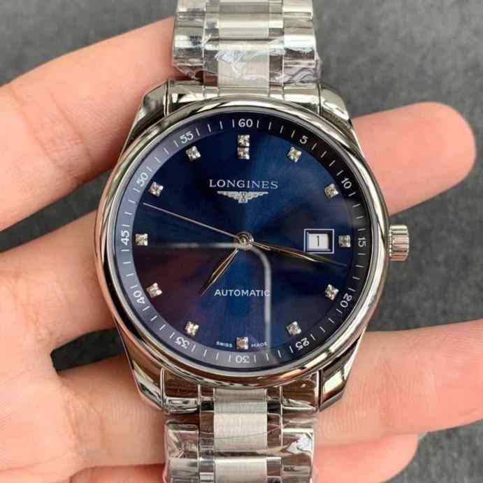 V9厂手表浪琴名匠系列L2.793.4.97.6三针日历款-细节图1