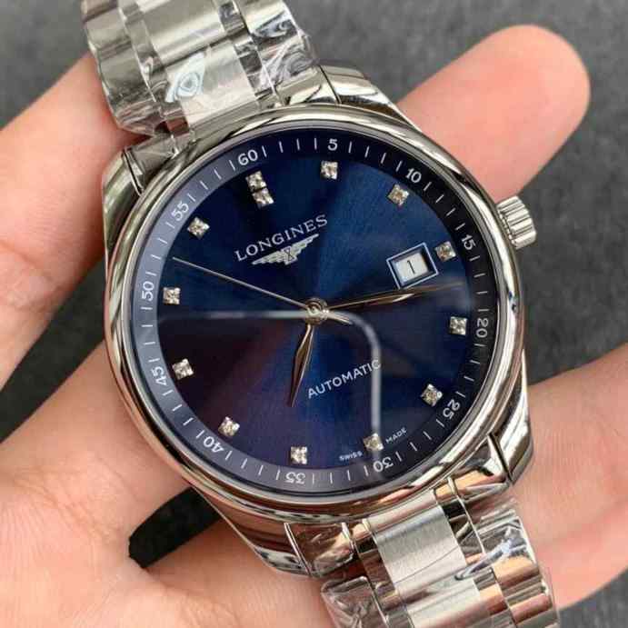 V9厂手表浪琴名匠系列L2.793.4.97.6三针日历款-细节图2