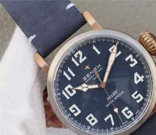 xf厂真力时特别限量腕表特别版_45毫米_双面防眩处理蓝宝石水晶_2824瑞士机械机芯