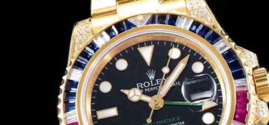 精仿劳力士KS厂格林尼治型II_彩虹圈_AISA2836-2全自动机芯_40毫米