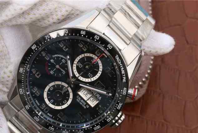 V6厂复刻泰格豪雅超级卡莱拉系列_瑞士7750改Cal.16自动机械计时多功能机芯_43毫米直径