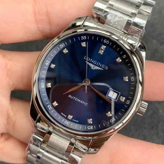 V9厂手表浪琴名匠系列L2.793.4.97.6三针日历款-细节图3