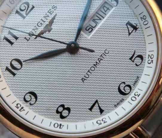 仿浪琴双日历手表-细节图2