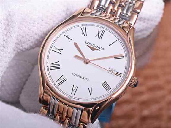 高仿浪琴律雅机械表-细节图2