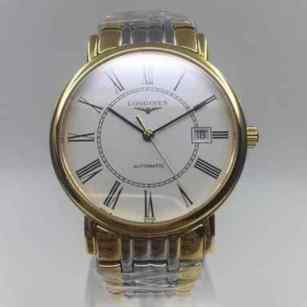 一比一复刻浪琴瑰丽系列男士机械手表-细节图5