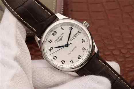 LG厂手表浪琴名匠系列L2.755.4.77.3星期日历双历男表-细节图2