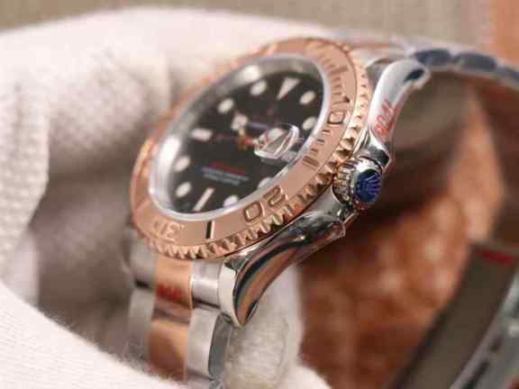 劳力士游艇名仕玫瑰金复刻-细节图4