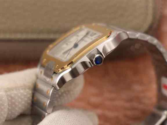 高仿手表卡地亚山度士-细节图5