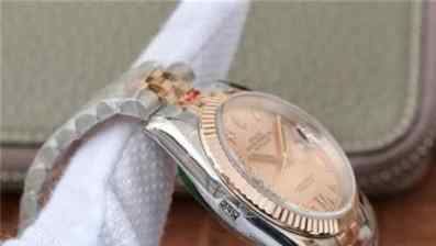 GM厂一比一仿劳力士日志型女表大全图-细节图3