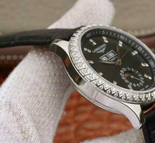 浪琴月相复刻表-细节图4