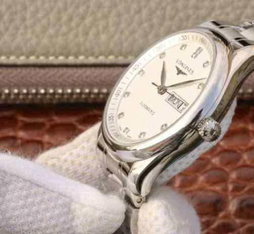 仿浪琴双日历手表价格-细节图6