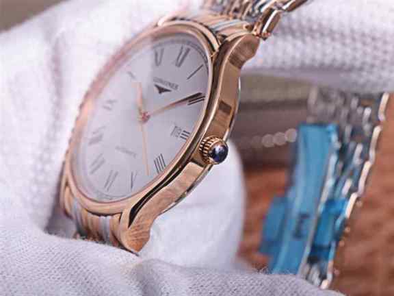 高仿浪琴律雅机械表-细节图4