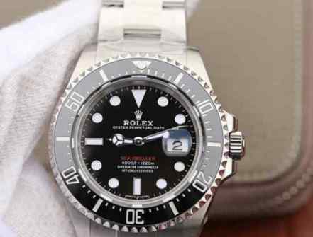 AR厂劳力士单红鬼王V3版_黑鬼王单红904钢126600_升级版_搭载2824机芯