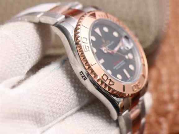 劳力士游艇名仕玫瑰金复刻-细节图5